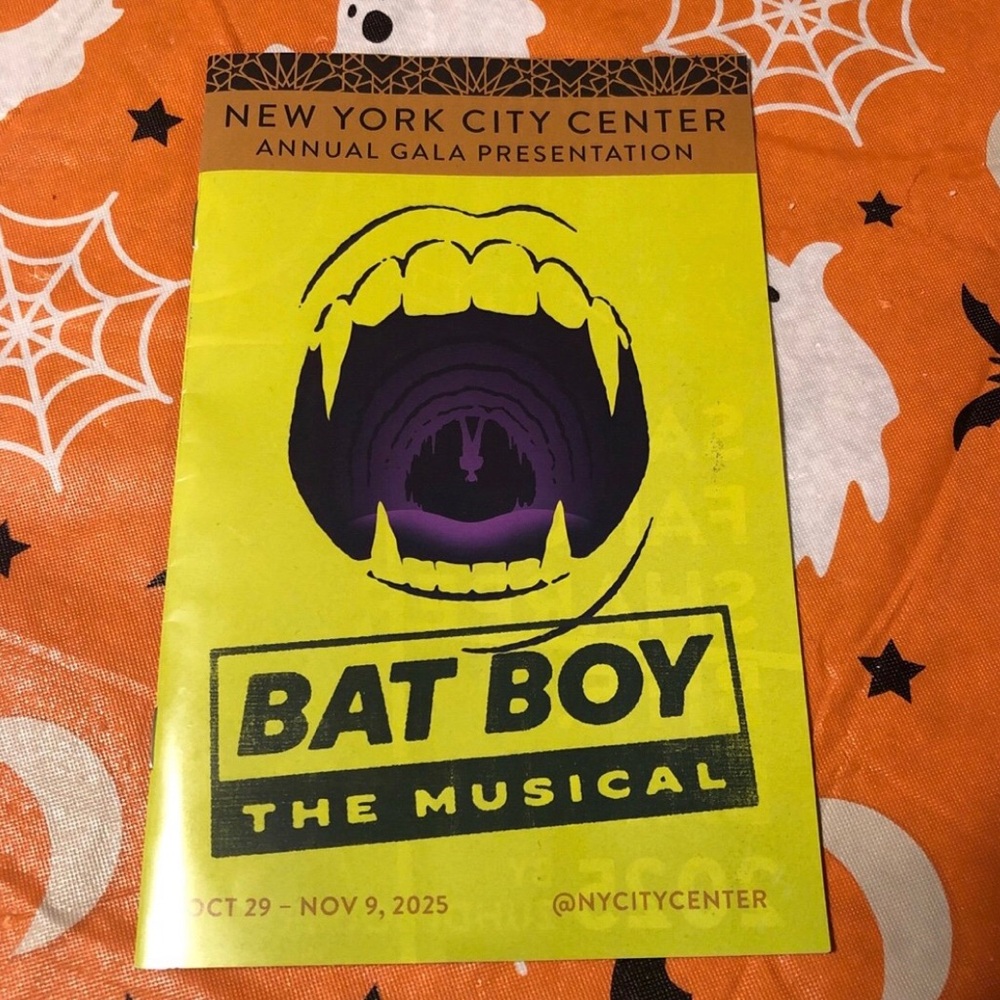 Bat Boy The Musical 2025 Revivial Playbill